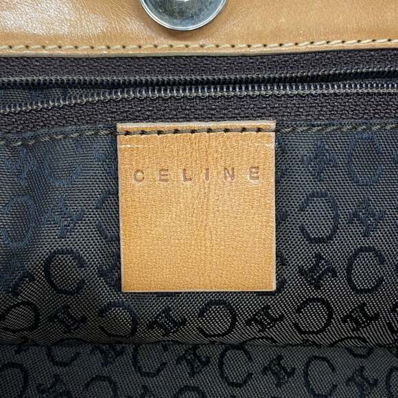 Celine Shoulder Bag C Macadam Suede Beige Women's - Picture 5 of 14